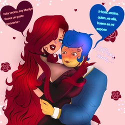 Artist:bloody_melodyy (ocs) Marilyn rose
