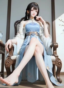 国漫–殷紫萍 永劫无间[AI Generated]