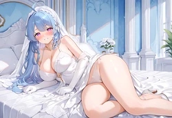 [Azur Lane H] Helena Wedding Dress Bbc (Patreon) [AI Generated]