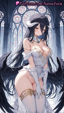 [NatsuYoru] Albedo (Overlord) [AI Generated]