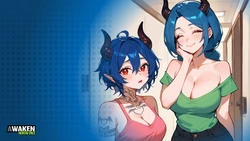 Awaken: Hentai Dice [ WallPapers ] [AI Generated]