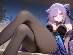 (AI's Neko) Keqing [AI Generated]