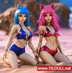 Sweet 3D Sex dolls and 3D anime Babes GIFs Animated in AI