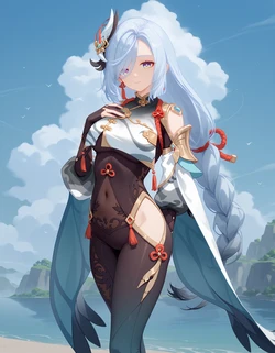 [Koni] Shenhe - Genshin Impact [AI Generated]