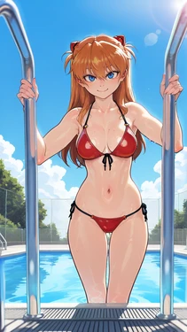 WienerGens - Asuka Langley (Neon Genesis Evangelion) 110p (Patreon) (AI Generated)