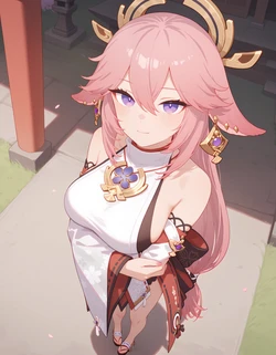 [Koni] Yae Miko - Genshin Impact [AI Generated]