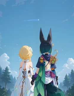 [Koni] Lumine's Sumeru Journey (Part 1 - 2) - Genshin Impact [AI Generated]