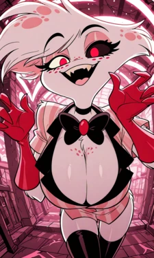 Angel Dust Genderbend NSFW + Extra Futa - Spicy Goblins [AI Generated]