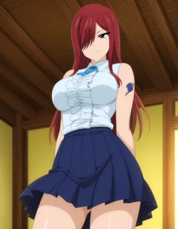 Erza x lucy (fairy tail) [Ragnarock] [ai generated]