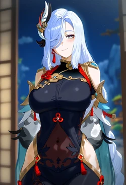 [AI-Generated] (GintoAI) Shenhe (190p)