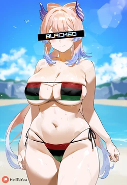 [AI-Generated] (HellToYou) Kokomi Blacked + Extras (31p)