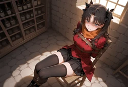 [Tsukinoo] Tohsaka Rin 特異点の秘話 ～UBWの狭間で凛が慎二に翻弄される悪夢のBAD END～ (252P) (Patreon) [AI Generated]