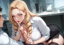 Blonde milf 254p h fantasy ai generated