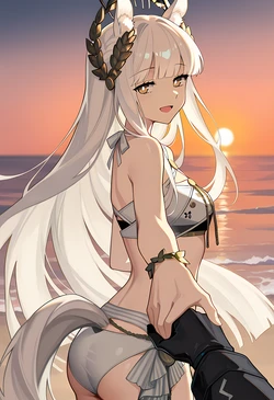 [corntoss] arknights [AI Generated]