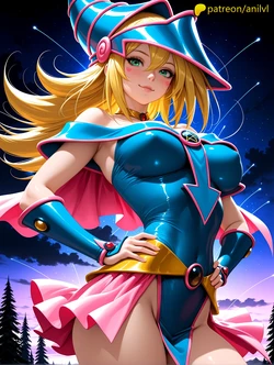[Anilvl] Dark Magician Girl - Yu-Gi-Oh! [AI Generated]