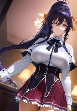 (Flowersbeautiful) 5a11.姫島朱乃 BBC ハイスクールD×D【223p】[AI Generated]