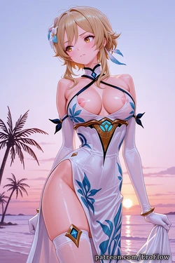 [EroFlow] Lumine (genshin impact) [AI Generated]
