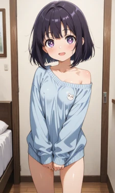 put a sweater on Hotaru-chan and some extras! (Bishoujo Senshi Sailor Moon) [AI Generated]