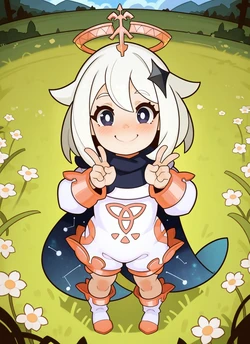 Lusty Paimon [SplashBrush Style] [AI Generated]