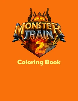 Art of Monster Train 2 - ColoringBook Print Art of Monster Train 2 - ColoringBook Print