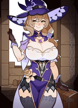Lusty Lisa [SplashBrush Style] [AI Generated]
