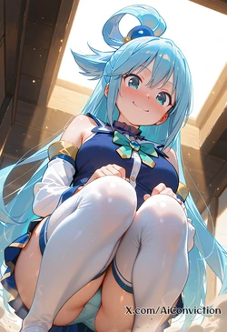 Squatting Upskirt [#16] [AI Generated]