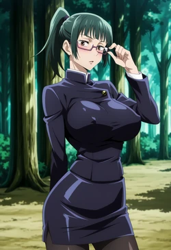 [AIndroidParanoid] Maki Zenin (Patreon) (AI Generated)