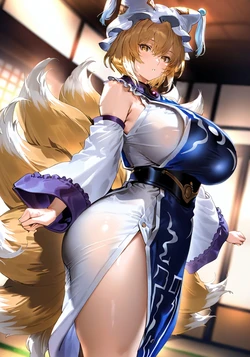 (Flowersbeautiful) 5a16.八雲藍 BBC 東方Project【227p】[AI Generated]