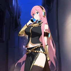 (Taugust) Megurine Luka (Prison) (Patreon) [Ai Generated]