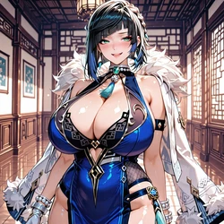 [AI Generated] Yelan(夜蘭)
