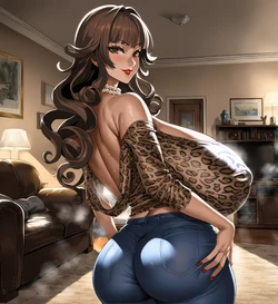 [ShmentaixLord] Your neighbour invites you for dinner at her place [AI Generated]