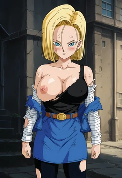 [AIndroidParanoid] Android 18 (Patreon) (AI Generated)