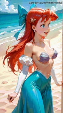 [ ANIMATED - 动画  Disney - Little mermaid - Animation set [AI Generated]