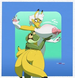 [TaiRedFox] Small Frog Eats Tao