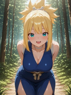 [Tenshi Tones] Commission - Kohaku (Dr. Stone)(Patreon)  [AI Generated]