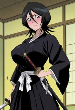 [Patreon] (AIndroidParanoid) Rukia Kuchiki (AI Generated)