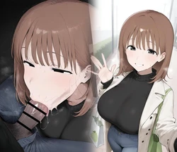 [CUM123] デート中に間男のチンポしゃぶり休憩をとる系女子 (AI Generated)