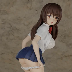 Naught Schoolgirl Figure STL Figure