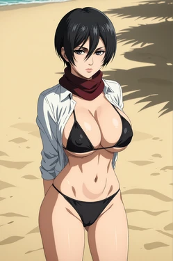 [AIndroidParanoid] Mikasa Ackerman (Patreon) (AI Generated)