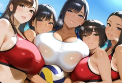 AItono - (local) beach volleyball players x BBC (Patreon) (AI Generated)