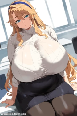 [Tamagochiiii] Satellizer's Lunch Break (AI Generated)