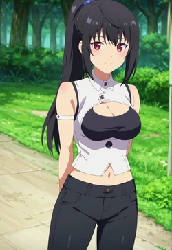 [KusanagiArt] 八重㭴雫 | Shizuku Yaegashi [ai generated]