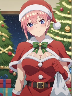 [KusanagiArt] 中野一花 | Ichika Nakano santa [ai generated]