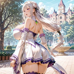 [AI Generated] Emilia(エミリア)