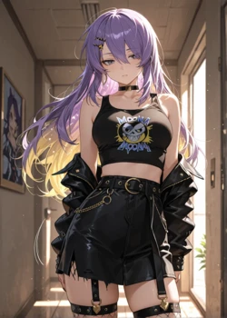 [AI Generated] moona hoshinova