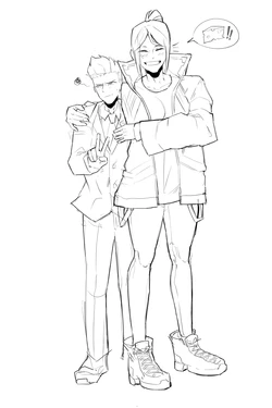[Lazybear012] A StreetKid and his Momma (Cyberpunk: Edgerunners)
