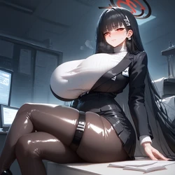 [炬燵-Kotatsu] curvy president Rio  [AI GENERATED]