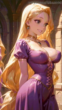 [ ANIMATED - 动画  Disney - Rapunzel - Animation set [AI Generated]