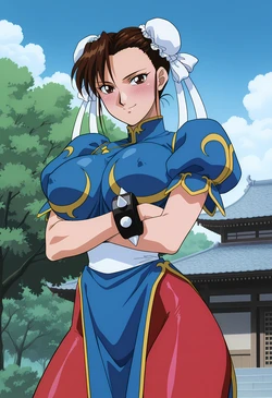 [AIndroidParanoid] Chun-li (Street Fighter)(Patreon)(AIGenerated)