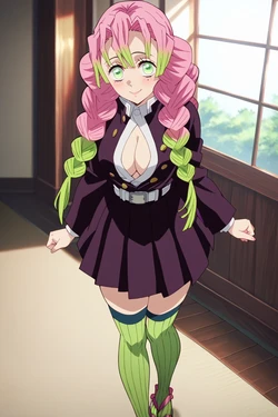 [KusanagiArt] 甘露寺蜜璃 | Mitsuri Kanroji [ai generated]